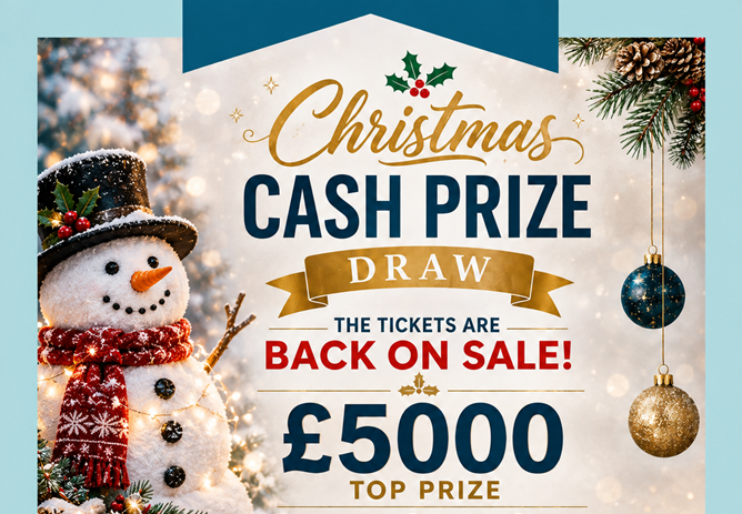 CHRISTMAS CASH PRIZE DRAW